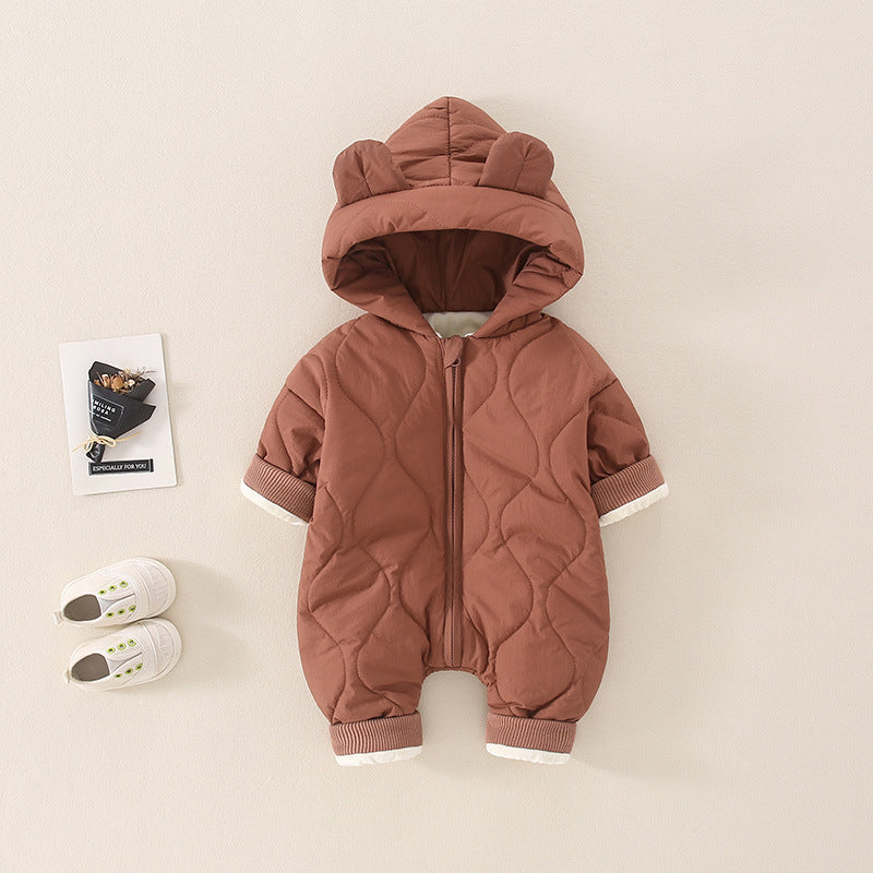 Keep me Warm Quilted Romper