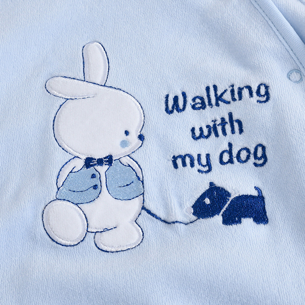 Walking with my Dog Snap Onesie