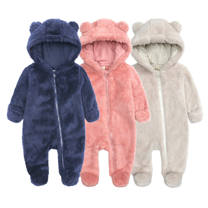 Teddy Zip Onesie